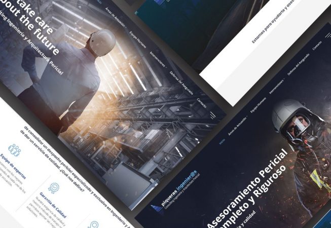 Página web de Piqueras Ingenieros