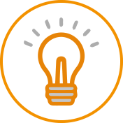 Icono para sección creatividad de integra comunicación